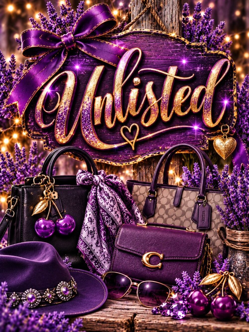 💜Unlisted with Purpose💜